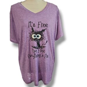Women's I'm Fine Tshirt